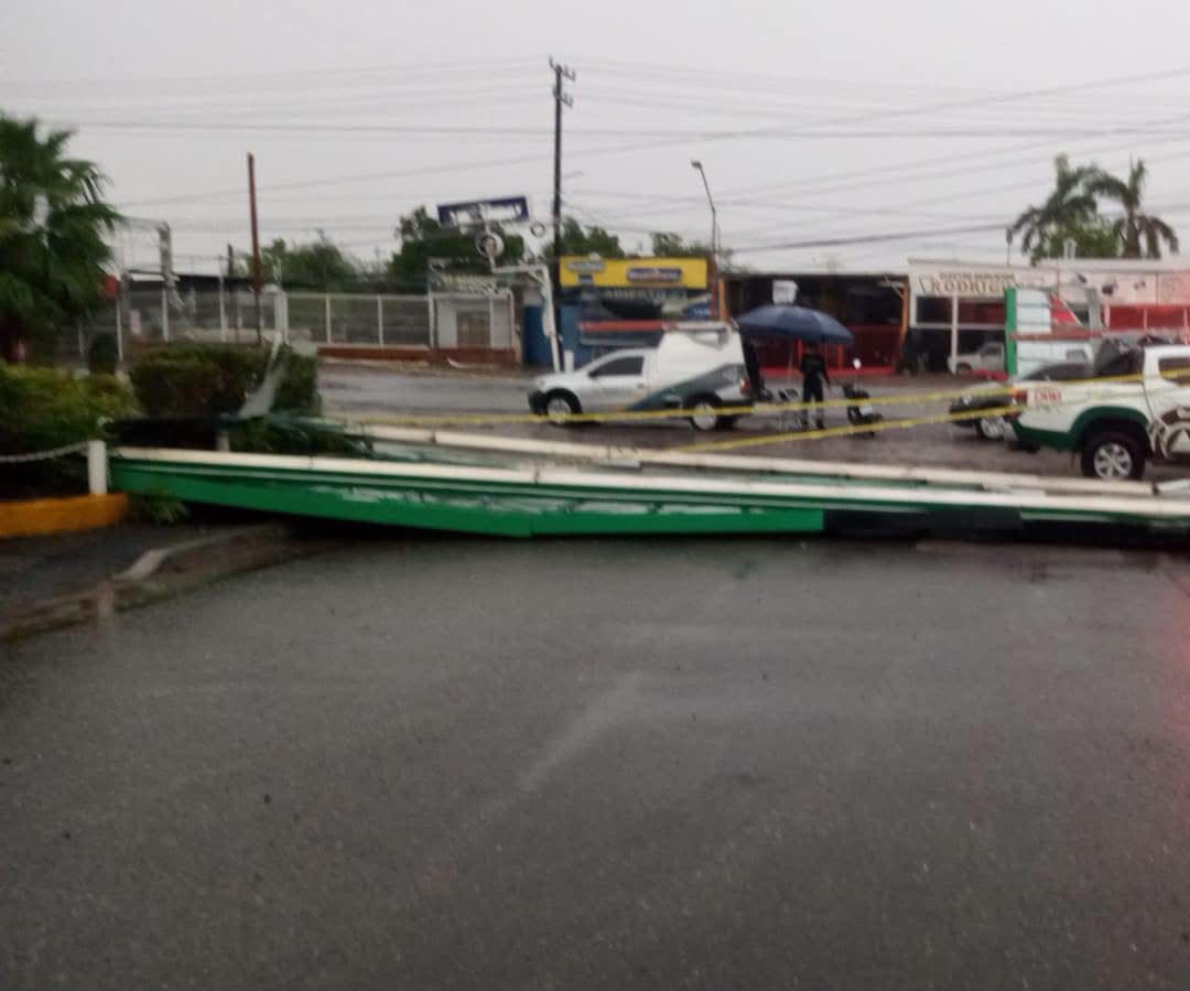 Reporte de Daños por Fuertes Lluvias en Cajeme; Autoridades Emiten Recomendaciones